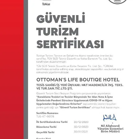 Ottoman's Life S Class